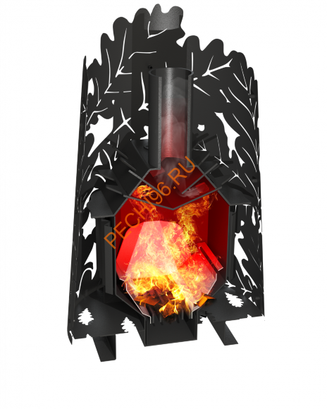 Печь банная Grill’D Dubrava 180 Short black