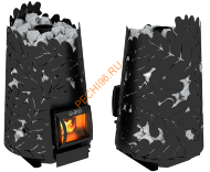 Печь банная Grill’D Dubrava 180 Short black Печь банная Grill’D Dubrava 180 Short black