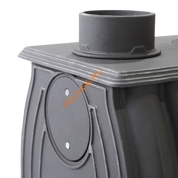 Печь-камин чугунная отопительно-варочная Сибирь 10С ПМЧ