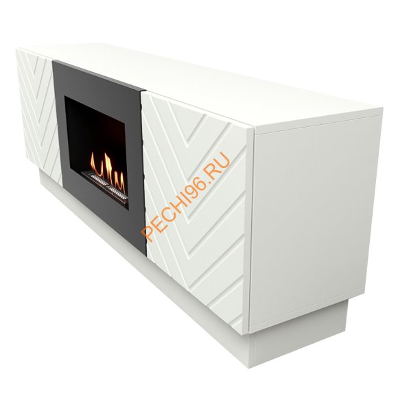 Биокамин Firelight BFP-P1400V с тумбой, белый Биокамин Firelight BFP-P1400V с тумбой, белый