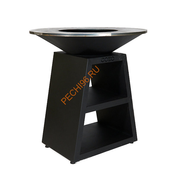 Уличный гриль Coeo TRIO 98 NOIR, высота 100