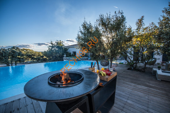 Уличный гриль Coeo TRIO 82 NOIR