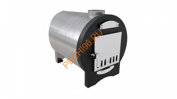 Уличная купель Фурако BentWood из кедра с наружной печью премиум, h 1200мм