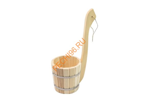 Ковш Емеля 1,2л с вертикальной ручкой