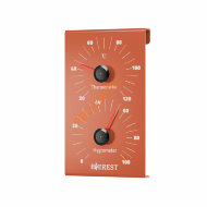 Термогигрометр EVEREST ORANGE, алюминий (TG-27) Термогигрометр EVEREST ORANGE, алюминий (TG-27)