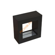Биокамин Cube Black