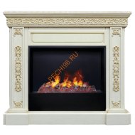 Электрокамин RealFlame Ekaterina 26 WT с Black вставкой + 3D Cassette 630 Электрокамин RealFlame Ekaterina 26 WT с Black вставкой + 3D Cassette 630