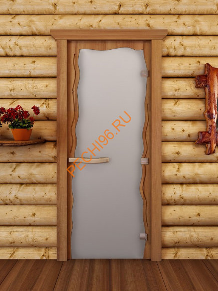 Дверь стеклянная ALDO КРУИЗ «сатин» коробка бук Дверь стеклянная ALDO КРУИЗ «сатин» коробка бук