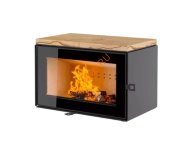 Печь-камин АСТОВ КУБ 800 Песчаник