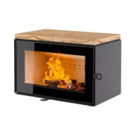 Печь-камин АСТОВ КУБ 800 Песчаник