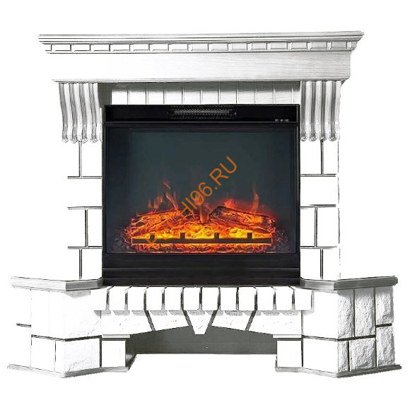 Электрокамин InterFlame Экстер М угловой с очагом Foton 23 LED FX