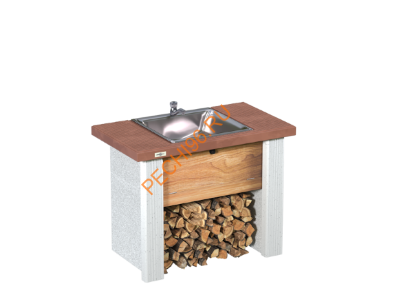 Стол-мойка Барбекю центр Боярыня Кантри