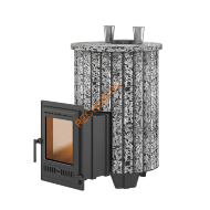 Печь банная Эверест Steam Master 38 Чугун, Ламель Пироксенит Элит, S-20 (2023)