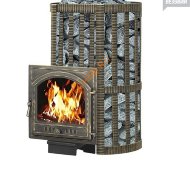 Печь банная Везувий УРАГАН КОВКА 28 (205)