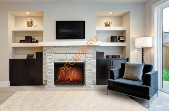 Электрокамин Electrolux Sphere Plus EFP/P-3320RLS с порталом Firelight Porto 30U угловой, камень белый Электрокамин Electrolux Sphere Plus EFP/P-3320RLS с порталом Firelight Porto 30U угловой, камень белый