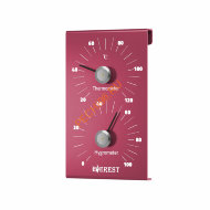 Термогигрометр EVEREST RED, алюминий (TG-26)