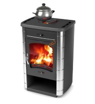 Отопительно-варочная печь-камин ТМФ Яуза 1