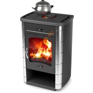 Отопительно-варочная печь-камин ТМФ Яуза 1