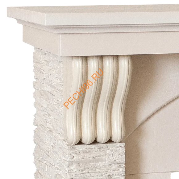 Электрокамин RealFlame Corfino STD/EUG/18 с очагом Fobos Lux BL