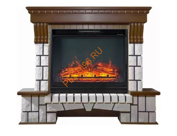 Электрокамин InterFlame Экстер М с очагом Foton 23 LED FX