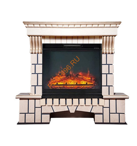 Электрокамин InterFlame Экстер М с очагом Foton 23 LED FX