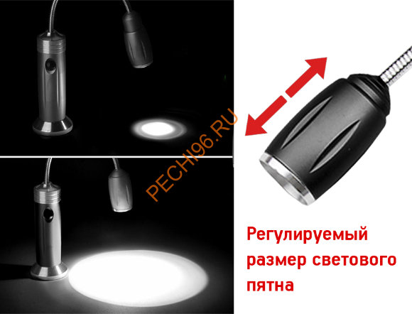 Лампа VOLCANO магнитная светодиодная для гриля