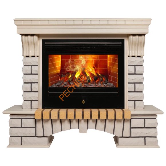 Электрокамин RealFlame Country 26 WT с очагом 3D Novara 26