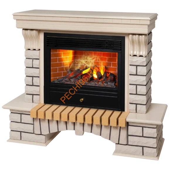 Электрокамин RealFlame Country 26 WT с очагом 3D Novara 26