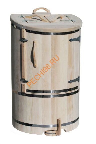 Фитобочка ExpertSaun кедровая круглая со скосом Фитобочка ExpertSaun кедровая круглая со скосом
