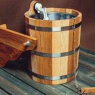 Обливное устройство Woodson из дуба 12 л