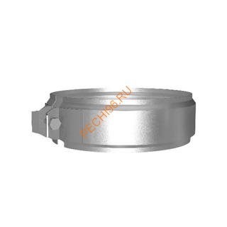 Хомут соединительный ВУЛКАН Z50R, нержавейка AISI 321/оцинковка, d 120/220 мм