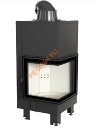Каминная топка Kratki MBN/P/BS/SG, 8 кВт, гнутое стекло Каминная топка Kratki MBN/P/BS/SG, 8 кВт, гнутое стекло