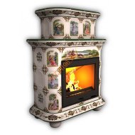 Печь-камин КимрПечь Прованс центральный двухъярусный Усадьба Печь-камин КимрПечь Прованс центральный двухъярусный Усадьба