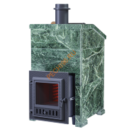 Печь банная Гефест GFS ЗК 30М в облицовке Президент 980/40 Змеевик