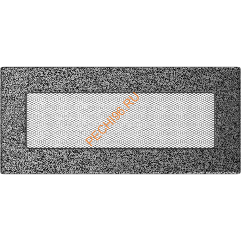 Вентиляционная решетка Kratki 24CS 110х240 мм черная/серебро Вентиляционная решетка Kratki 24CS 110х240 мм черная/серебро