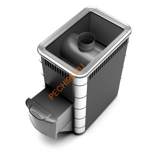 Печь банная Ангара Inox ДА антрацит НВ