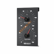 Термогигрометр EVEREST BLACK, алюминий (TG-31) Термогигрометр EVEREST BLACK, алюминий (TG-31)
