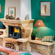 Дровяной камин CHAZELLES Fleurance 162 с топкой С700L Дровяной камин CHAZELLES Fleurance 162 с топкой С700L