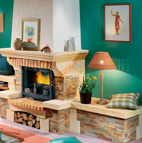 Дровяной камин CHAZELLES Fleurance 162 с топкой С700L Дровяной камин CHAZELLES Fleurance 162 с топкой С700L