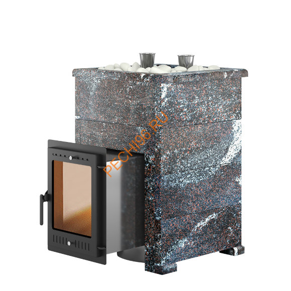 Печь банная Эверест Steam Master 30 INOX, Амфиболит, S-40 Печь банная Эверест Steam Master 30 INOX, Амфиболит, S-40