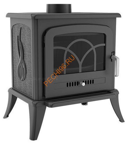Печь-камин KRATKI Koza/K7 с декорированной дверцей