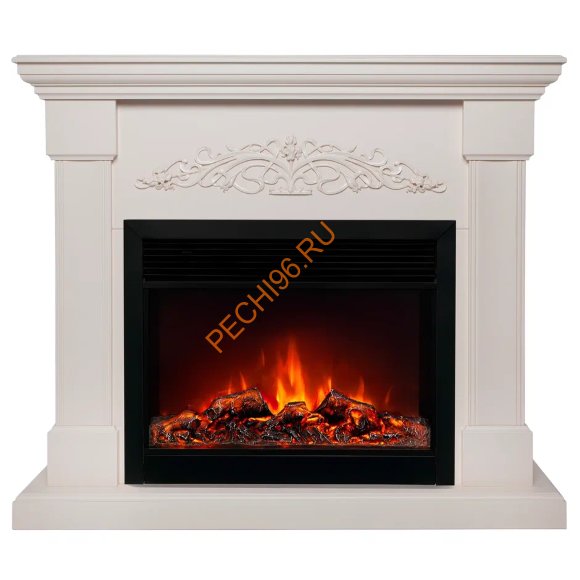 Электрокамин RealFlame OFELIA 26 WT с очагом Moonblaze S Lux BL