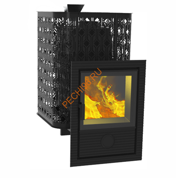 Печь банная Берёзка Verona 50 ЗК чугун, сетка Печь банная Берёзка Verona 50 ЗК чугун, сетка