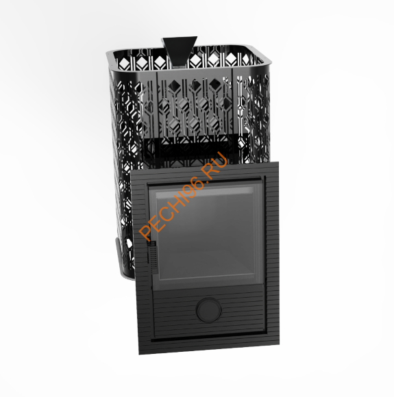 Печь банная Берёзка Verona 50 ЗК чугун, сетка Печь банная Берёзка Verona 50 ЗК чугун, сетка