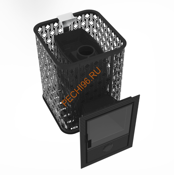 Печь банная Берёзка Verona 50 ЗК чугун, сетка Печь банная Берёзка Verona 50 ЗК чугун, сетка