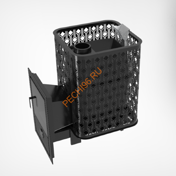 Печь банная Берёзка Verona 50 ЗК чугун, сетка Печь банная Берёзка Verona 50 ЗК чугун, сетка