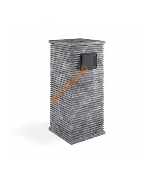 Печь банная KLOVER KLV RT 20-RV Талькомагнезит Радиатор 310S с прямыми углами