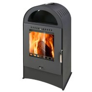 Стальная печь-камин Thorma BASEL II черная Стальная печь-камин Thorma BASEL II черная