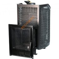 Печь банная чугунная Сибирь Амур ЗК Сетка, Панорама