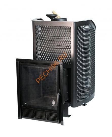 Печь банная чугунная Сибирь Амур ЗК Сетка, Панорама